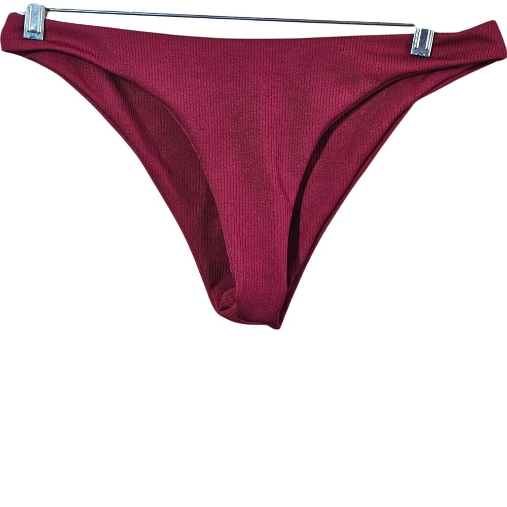 Red Swimwear Bikini Bottom Size 10